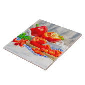 甘いコショウがまだ生きている タイル (側面)