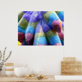 甘いコットンキャンディ ポスター (キッチン)