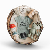 甘いコテージのバスケット妊娠の発表 フォトブロック (右)