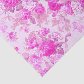 甘いコテージ紫とピンクのクリスマス 薄葉紙 (詳細)