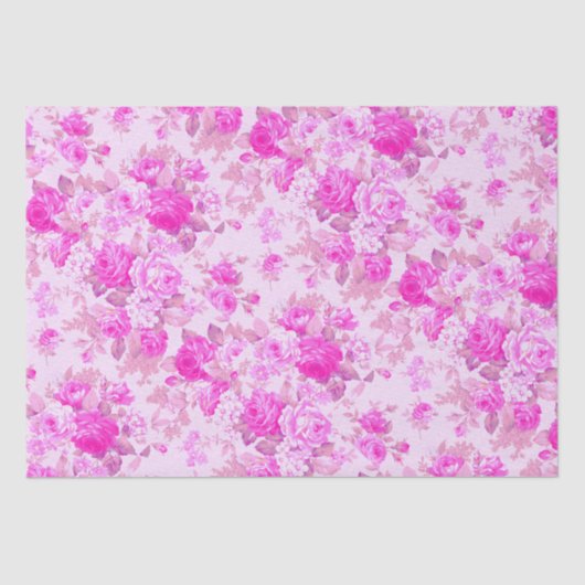 甘いコテージ紫とピンクのクリスマス 薄葉紙 (正面)