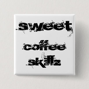 甘いコーヒーSkillz 缶バッジ