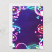 甘いサッシーとセブンネオングロー7th誕生日パーティー 招待状 (裏面)