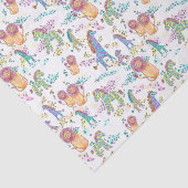 甘いサファリのかわいいベビーのジャングル動物のティッシュペーパー 薄葉紙 (詳細)