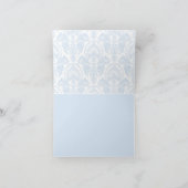 甘いサファリ動物の赤ちゃんシャワーありがとう サンキューカード (内部)