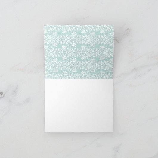 甘いサファリ動物の赤ちゃんシャワーありがとう サンキューカード (内部)