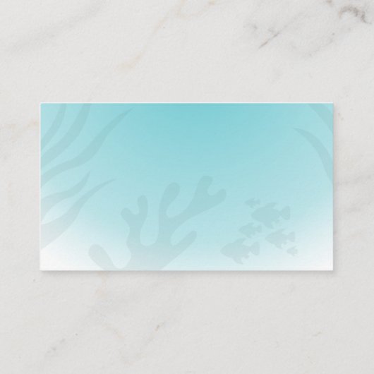 甘いサメ赤ちゃんシャワーおむつラッフル エンクロージャーカード (裏面)