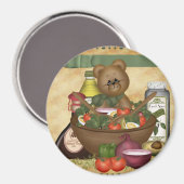 甘いサラダマグネット マグネット (正面/裏面)