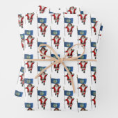 甘いサンタクロースがネブラスカを訪れる ラッピングペーパーシート (インサイチュ)