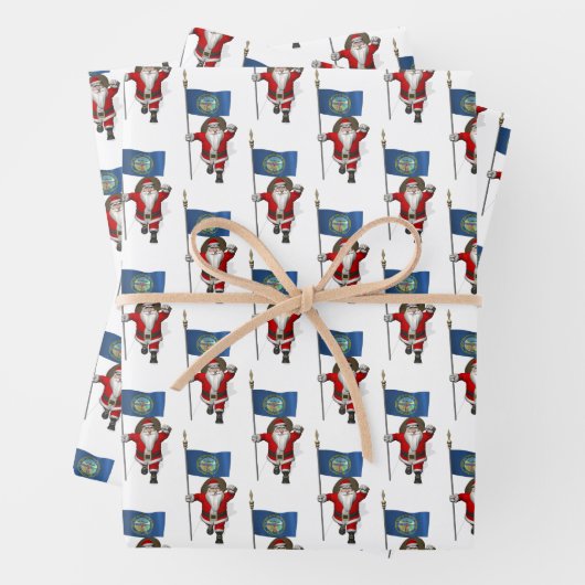 甘いサンタクロースがネブラスカを訪れる ラッピングペーパーシート (インサイチュ)
