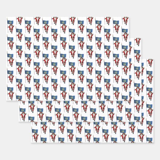 甘いサンタクロースがネブラスカを訪れる ラッピングペーパーシート (セット)