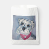 甘いシュナウザーパピードッグありがとう フェイバーバッグ (正面)