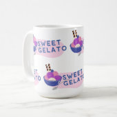 甘いジェラート コーヒーマグカップ (正面左)