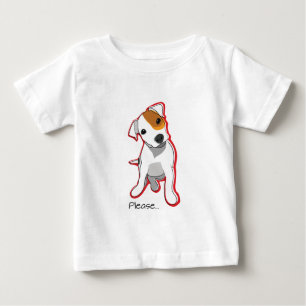 甘いジャックラッセルPuppie "" ベビーTシャツ