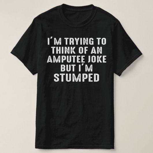 甘いジョーク考えを口にしようとしている Tシャツ (デザイン正面)
