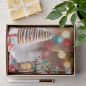 甘いジンガーブレッドハウスティッシュペーパー 薄葉紙 (ギフト)