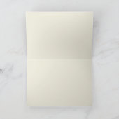 甘いジンジャーパンの家グリーティングカード シーズンカード (内部)