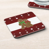 甘いジンジャーブレッドマン コースター (左側)