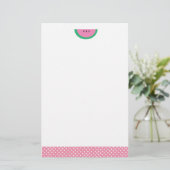 甘いスイカ 便箋 (スタンド正面)