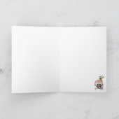 甘いスカルのカップケーキ カード (内部)