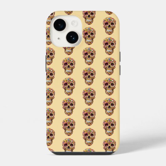 甘いスカル iPhoneケース (裏面)