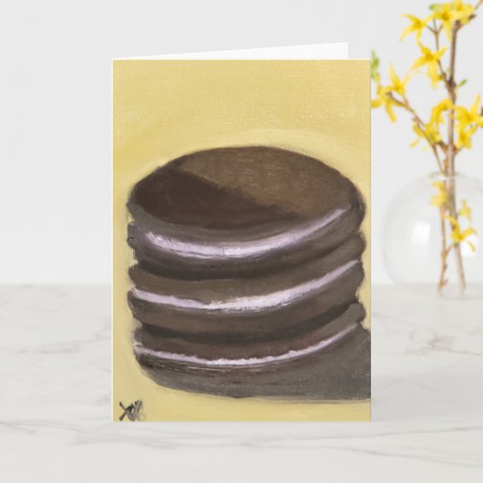 甘いスタック カード (黄色い花)