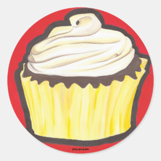 甘いステッカー ラウンドシール