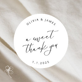 甘いステッカー ラウンドシール