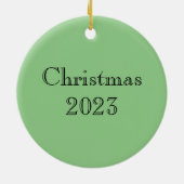 甘いステンドグラスのハリネズミ セラミックオーナメント (裏面)