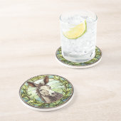 甘いステンドグラスのロバ コースター (側面)