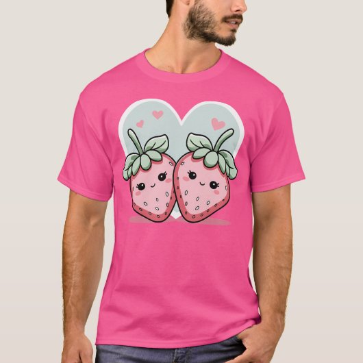 甘いストロベリーラブ Tシャツ (正面)