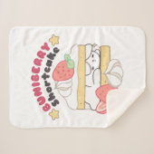 甘いスナグルズ：Buniberry Shortcake Delight シェルパブランケット (正面(横))