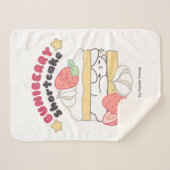 甘いスナグルズ：Buniberry Shortcake Delight シェルパブランケット (正面(横))