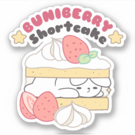 甘いスナグルズ:Buniberry Shortcake Delight シール