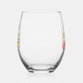 甘いスナグルズ：Buniberry Shortcake Delight ステムなしワイングラス (右)