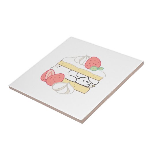 甘いスナグルズ:Buniberry Shortcake Delight タイル (側面)