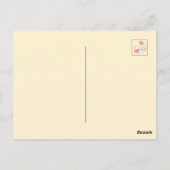 甘いスナグルズ：Buniberry Shortcake Delight ポストカード (裏面)