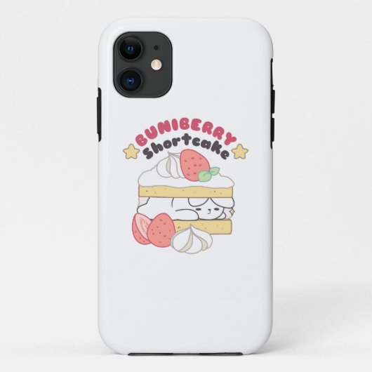 甘いスナグルズ:Buniberry Shortcake Delight Case-Mate iPhoneケース (裏面)