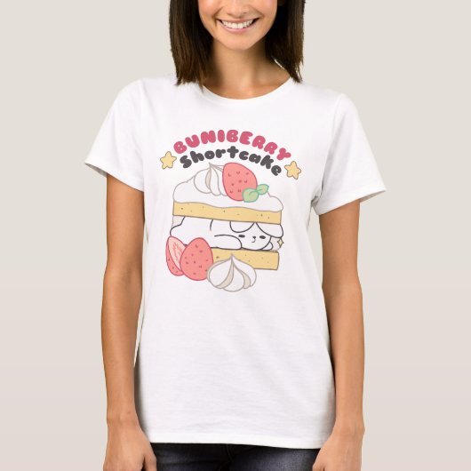 甘いスナグルズ:Buniberry Shortcake Delight Tシャツ (正面)
