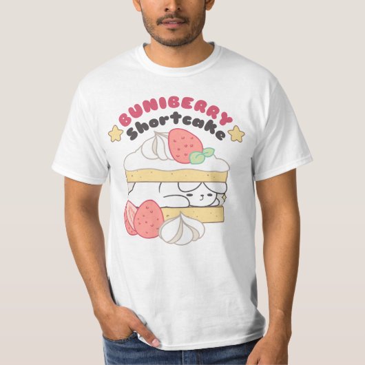 甘いスナグルズ：Buniberry Shortcake Delight Tシャツ (正面)