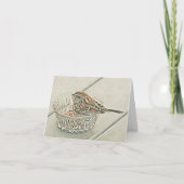 甘いスパロー空白の – カード (正面)