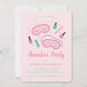 甘いスリープマスク 招待状 (正面)