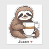 甘いスロスシッピングコーヒー防水 シール (シート)