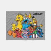 甘いセサミストリートパルズ フリースブランケット (正面(横))