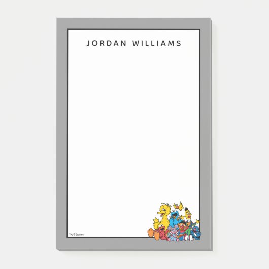 甘いセサミストリートパルズ ポストイット (正面)