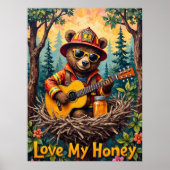 甘いセレナーデ:ハニージャーのクマ ポスター (正面)