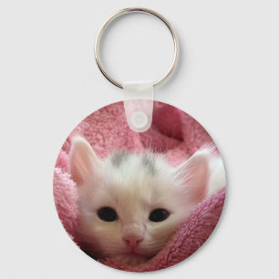 甘いソフト子猫 キーホルダー