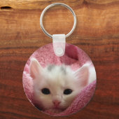 甘いソフト子猫 キーホルダー (正面)