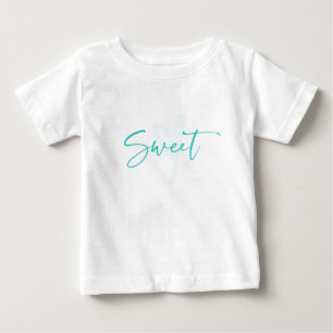 甘いタイポグラフィ ベビーTシャツ