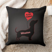 甘いダシュント：ハートバルーン クッション (ブランケット)